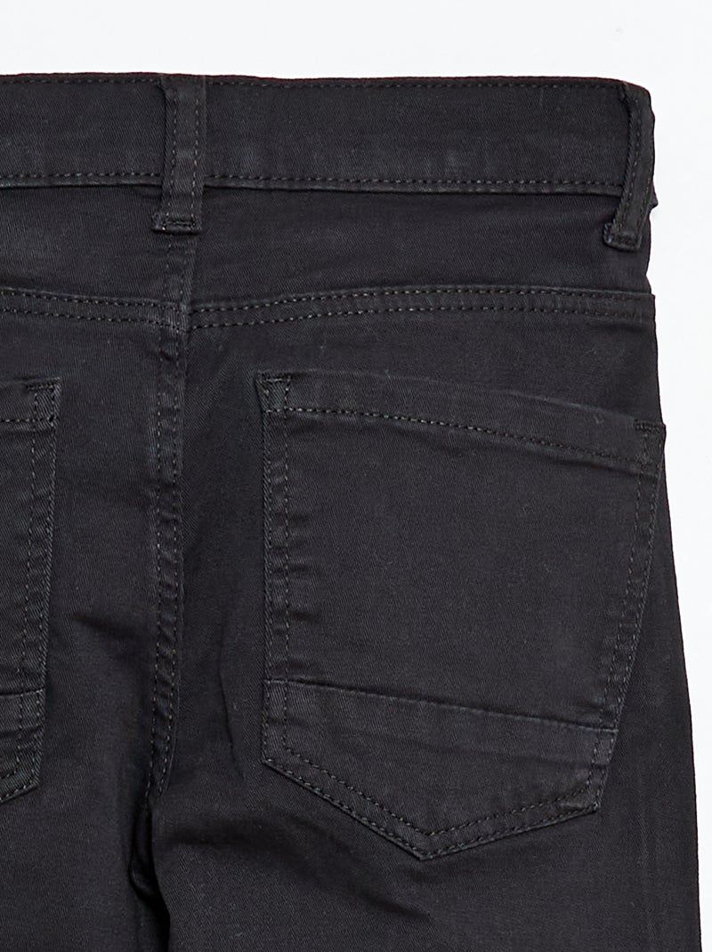 Skinny basisbroek Zwart - Kiabi