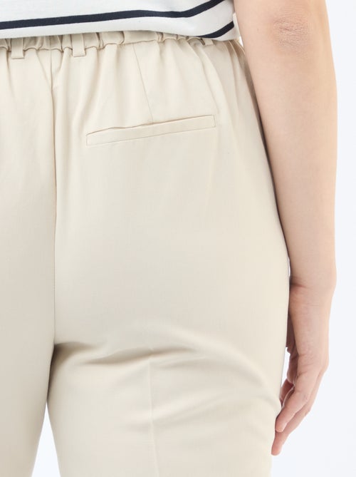 Skinny broek haak- en ritssluiting - Kiabi