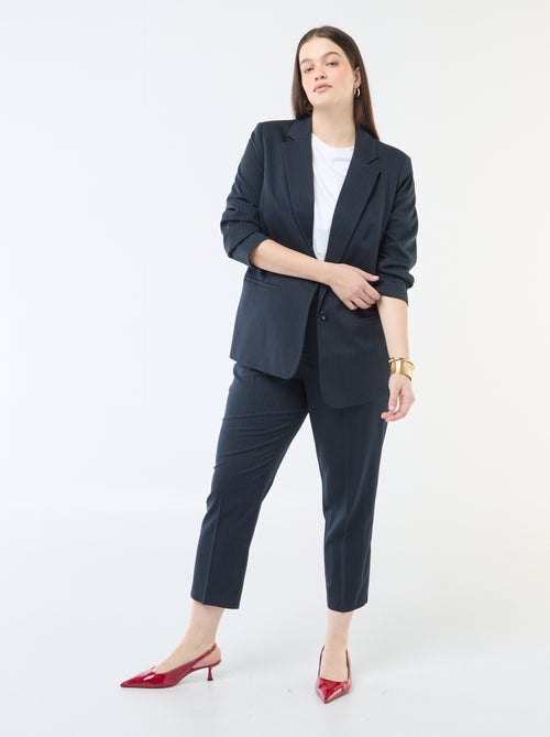 Skinny broek haak- en ritssluiting - Kiabi