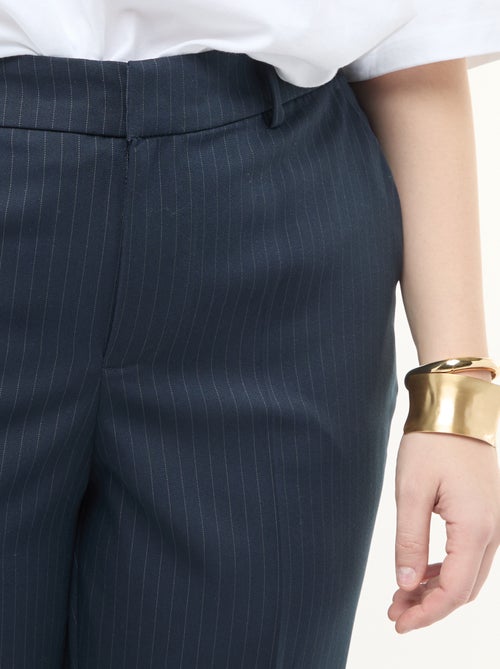 Skinny broek haak- en ritssluiting - Kiabi