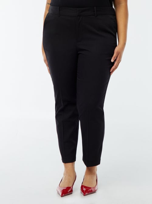 Skinny broek haak- en ritssluiting - Kiabi