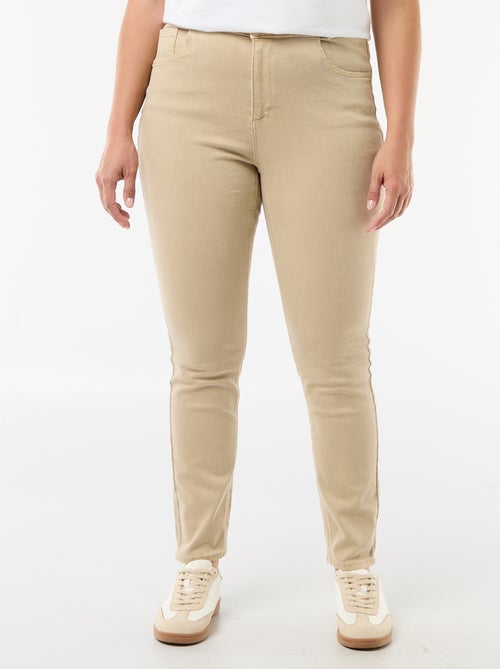 Skinny broek met hoge taille - Kiabi