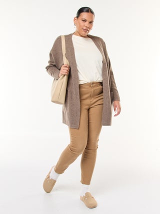 Skinny broek met hoge taille