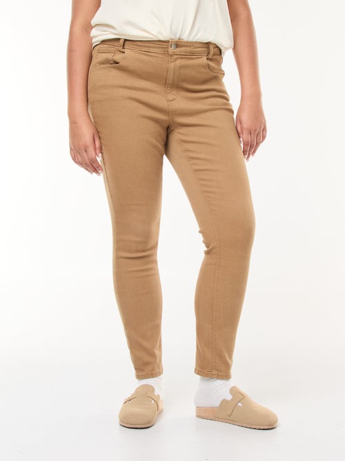 Skinny broek met hoge taille - Kiabi