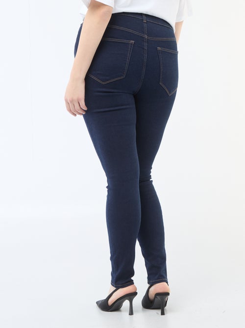 Skinny broek met zeer hoge taille - L32 - Kiabi