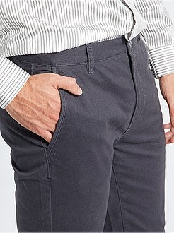 Skinny chino broek L36 +1m90 - Kiabi