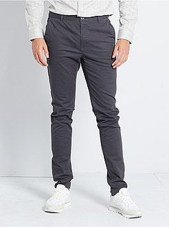 Skinny chino broek L36 +1m90 - Kiabi