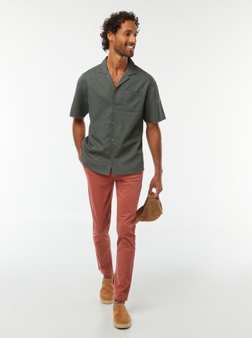 Skinny chino van stretchstof L32 - Kiabi