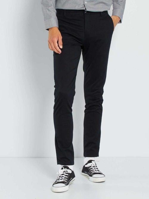 Skinny chino van stretchstof L32 - Kiabi