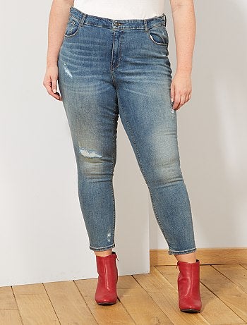 Skinny destroyed jeans - Kiabi