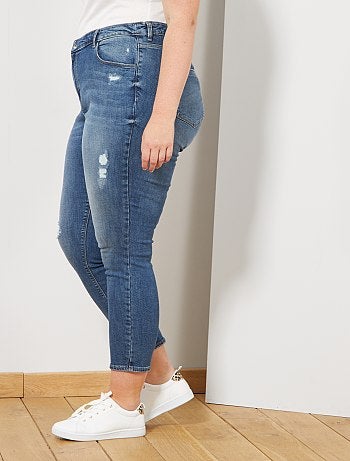 Skinny destroyed jeans - Kiabi