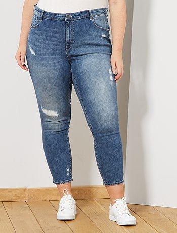 Skinny destroyed jeans - Kiabi