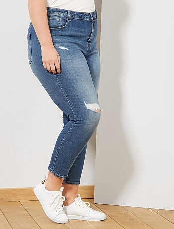 Skinny destroyed jeans - Kiabi