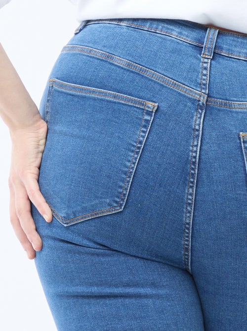 Skinny fit broek met zeer hoge taille - L28 - Kiabi