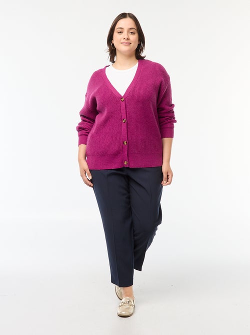 Skinny-fit jeans - strak model met elastische tailleband - - Kiabi