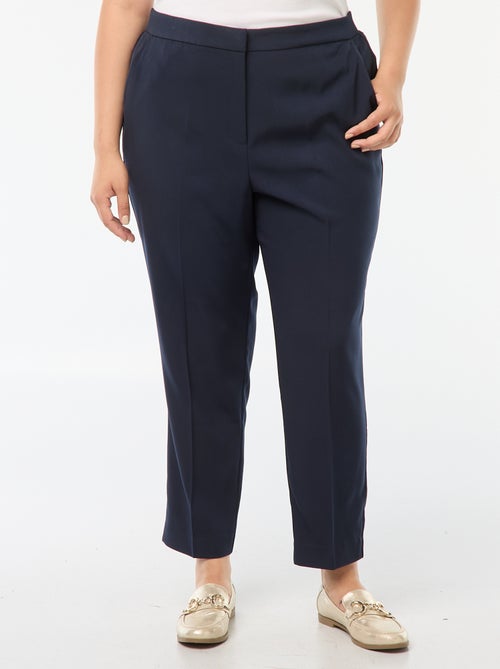 Skinny-fit jeans - strak model met elastische tailleband - - Kiabi