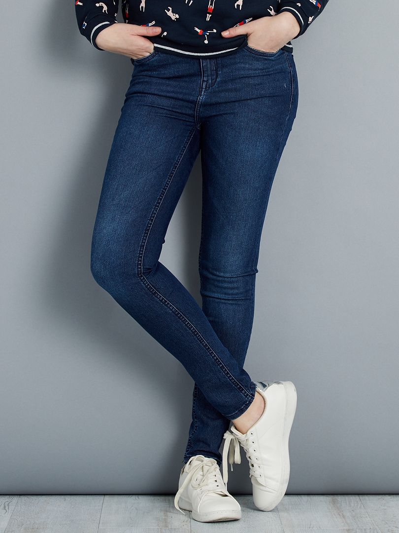 Skinny-fit jeans blauw - Kiabi