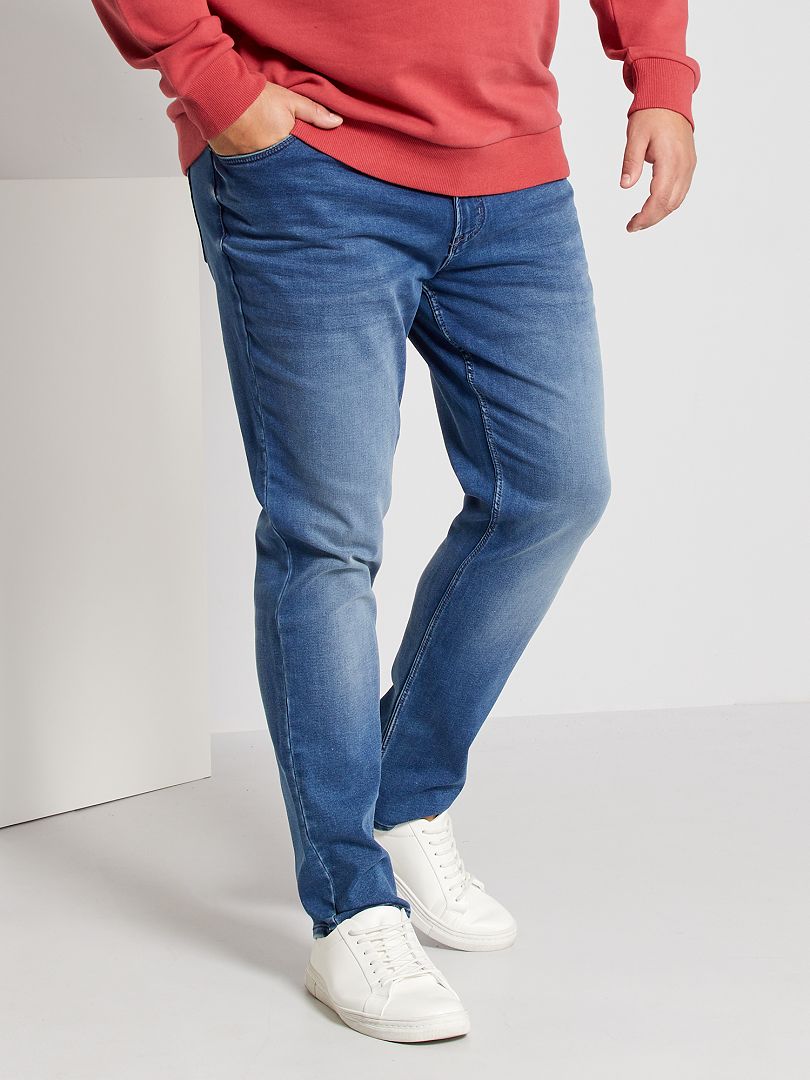 Skinny fitted jeans BLAUW - Kiabi