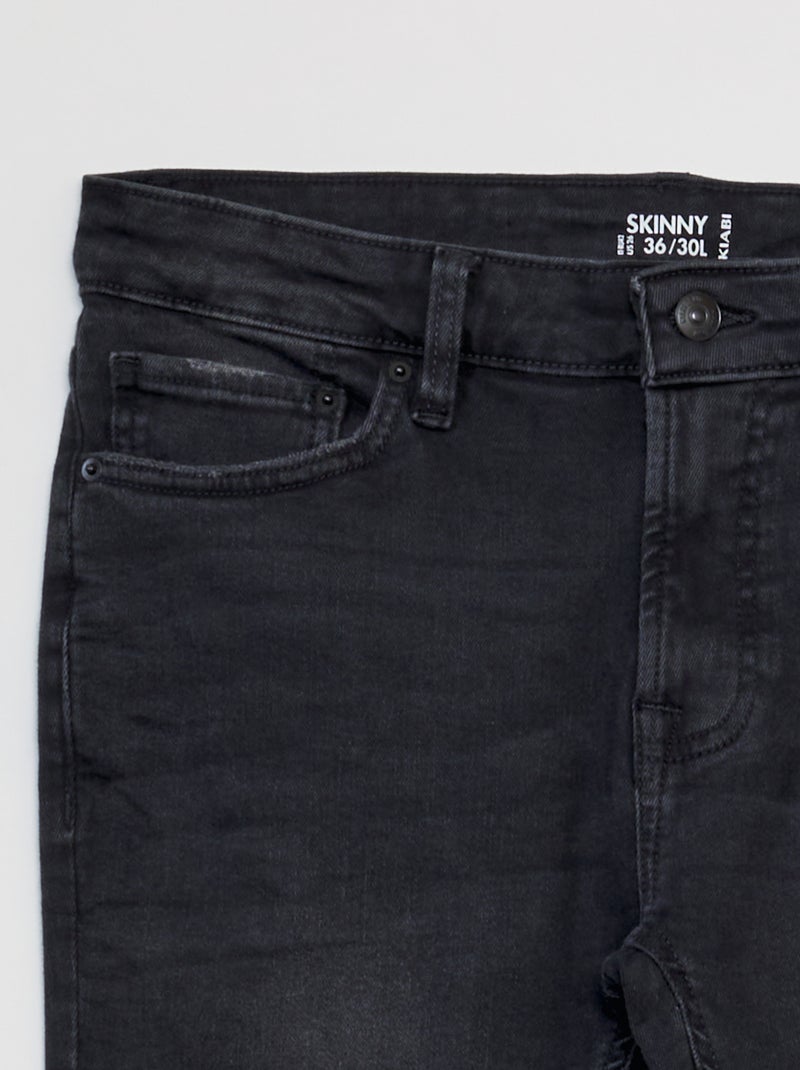 Skinny jeans - L30 Zwart - Kiabi