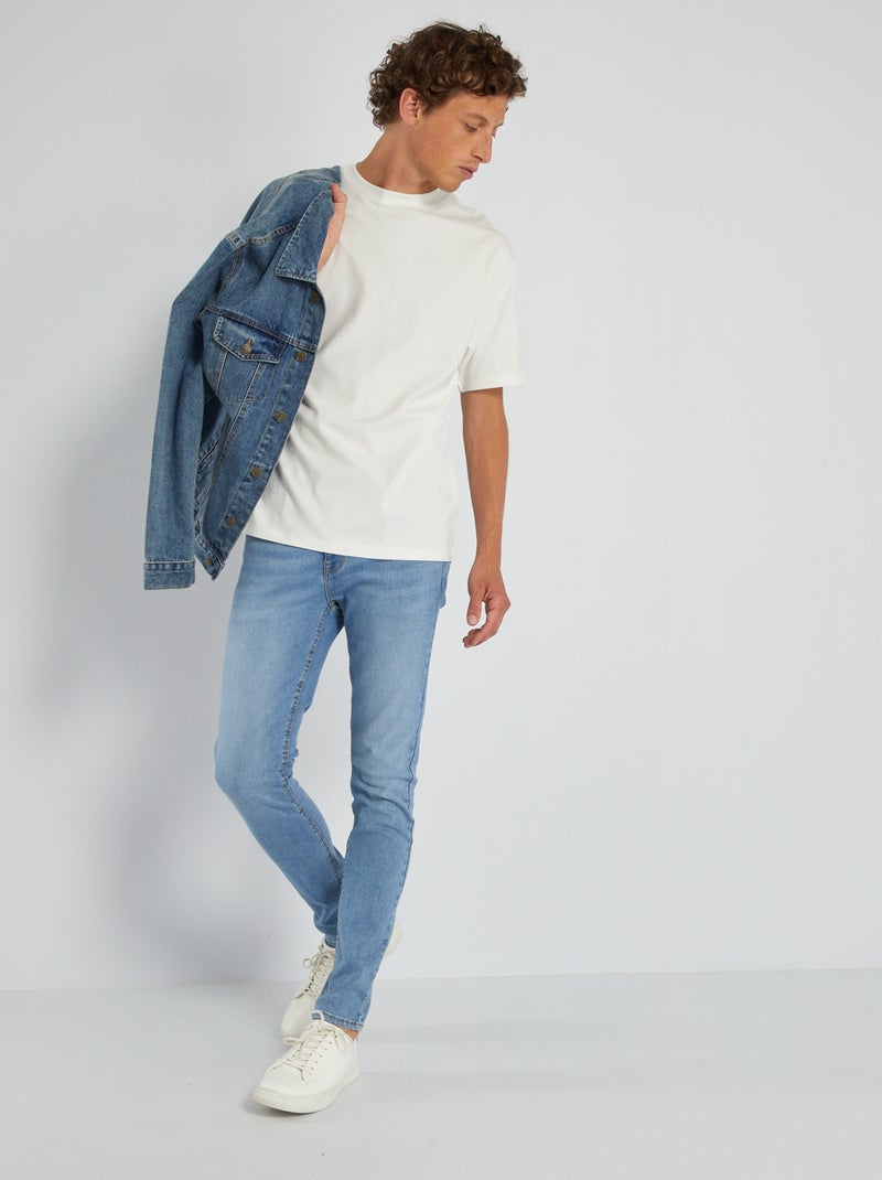 Skinny jeans - L32 BLAUW - Kiabi