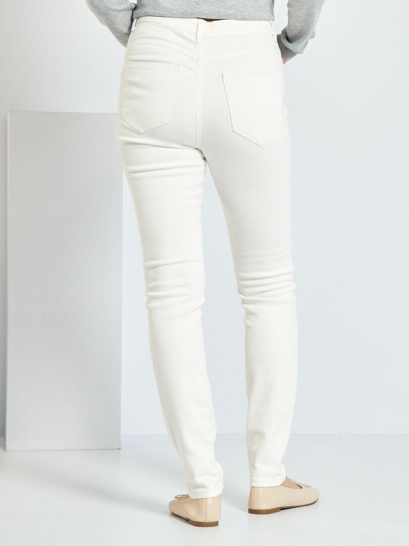 Skinny jeans - L32 WIT - Kiabi