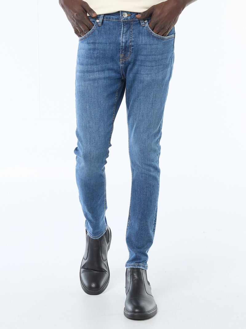 Skinny jeans - L34 BLAUW - Kiabi
