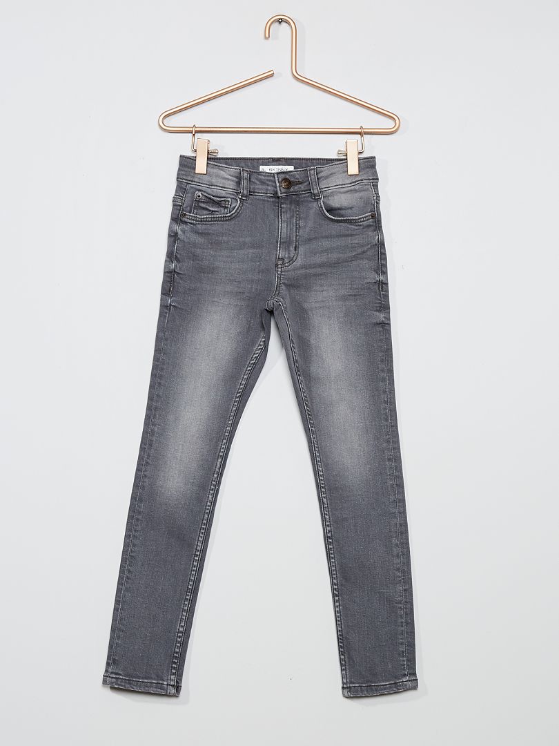 Skinny jeans GRIJS - Kiabi