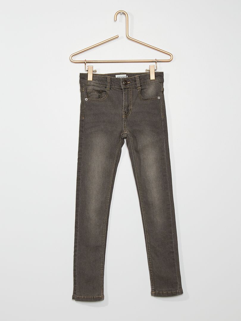 Skinny jeans GRIJS - Kiabi