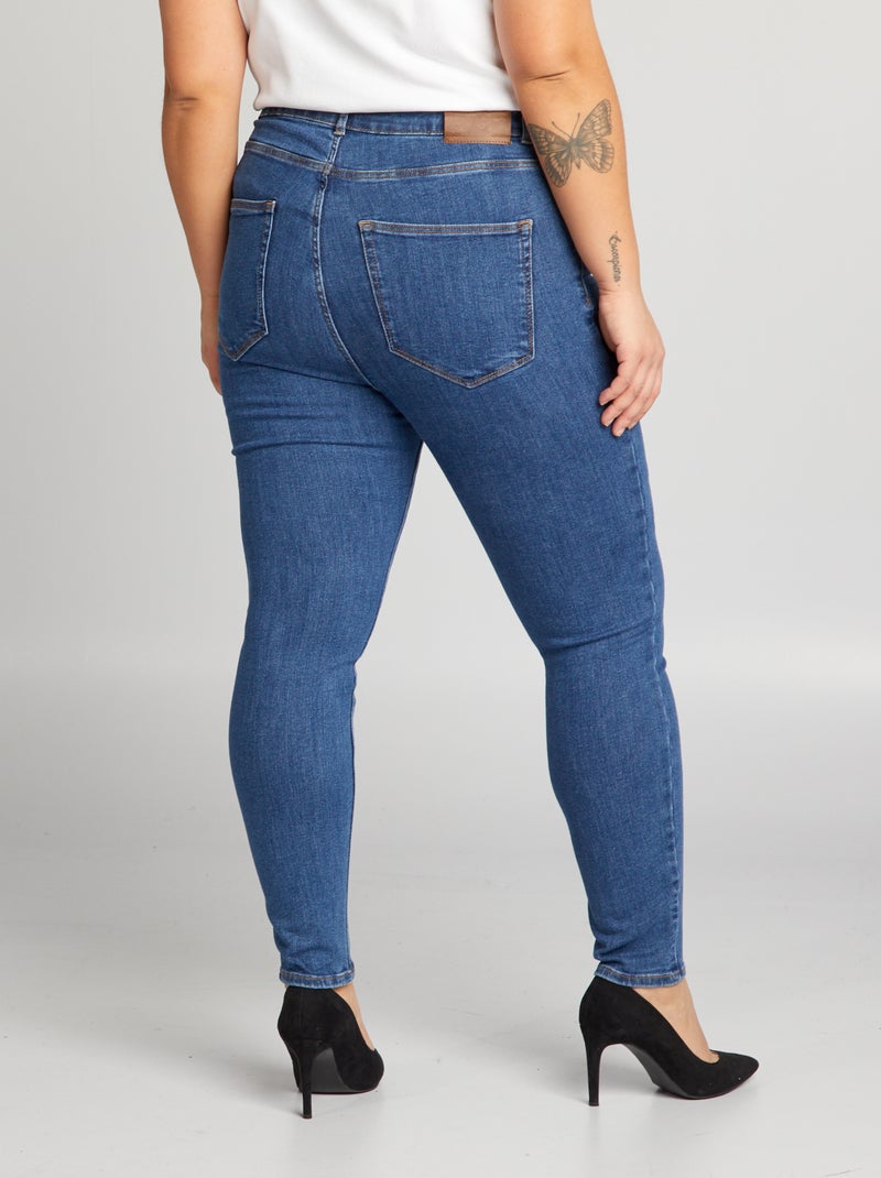 Skinny jeans L28 BLAUW - Kiabi