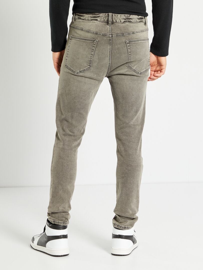 Skinny jeans L30 GRIJS - Kiabi