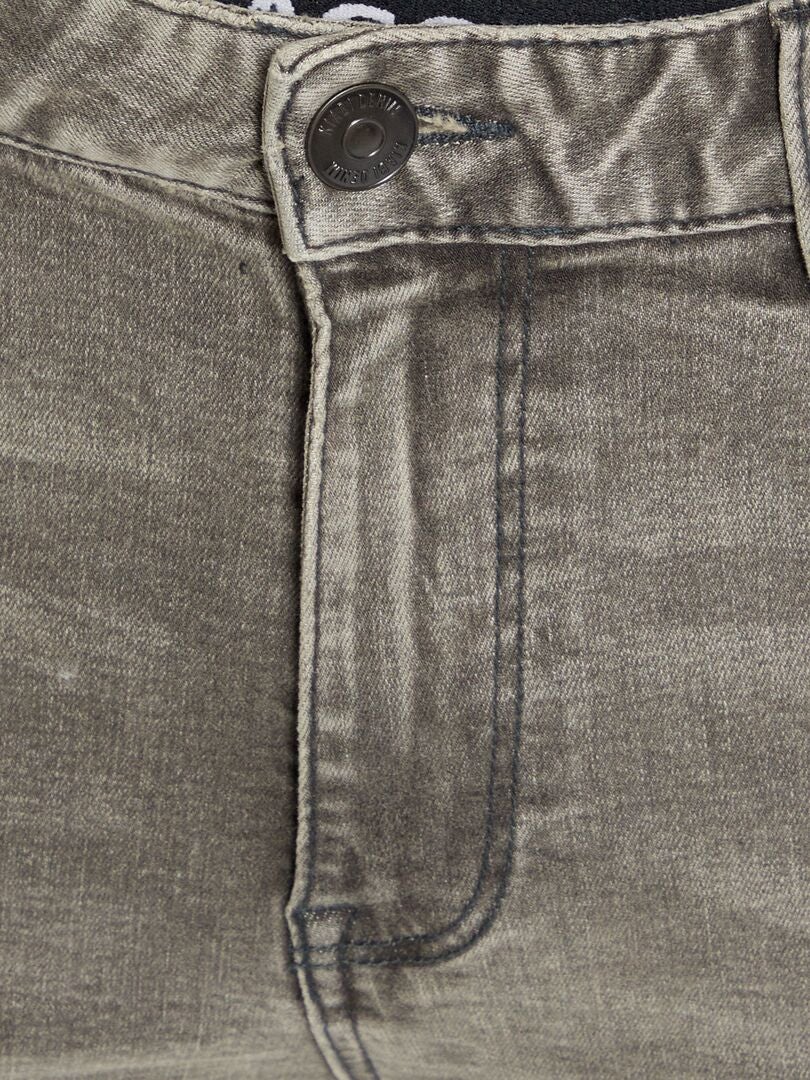 Skinny jeans L30 GRIJS - Kiabi