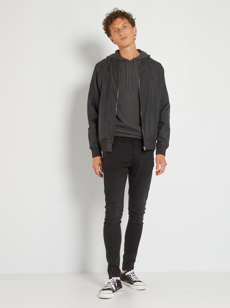 Skinny jeans L32 ZWART - Kiabi
