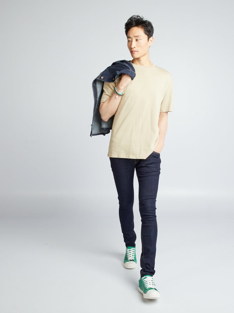 Skinny jeans L34 BLAUW - Kiabi