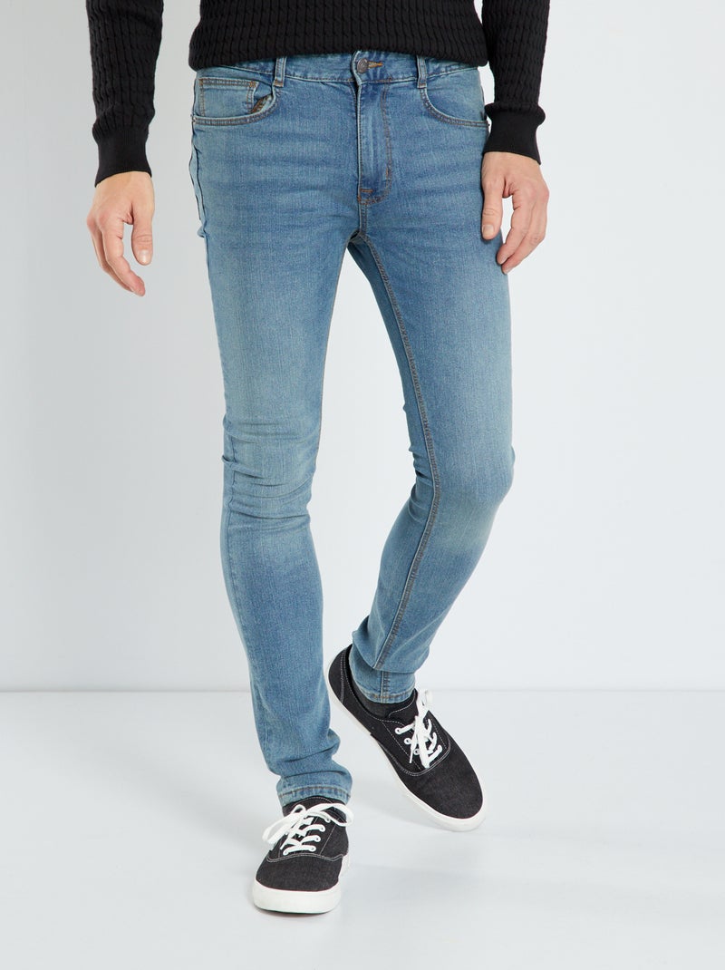 Skinny jeans L34 stonewash vintage - Kiabi