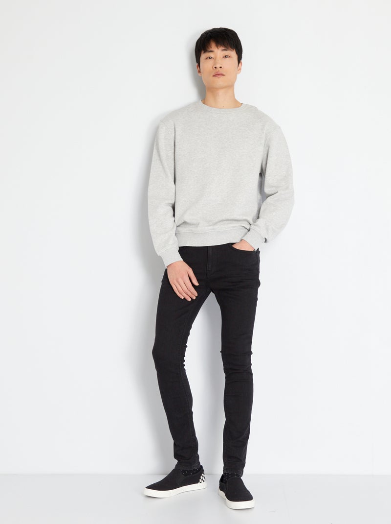 Skinny jeans L34 ZWART - Kiabi