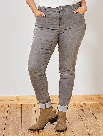 Skinny jeans met 5 zakken en push-up-effect L32 - Kiabi