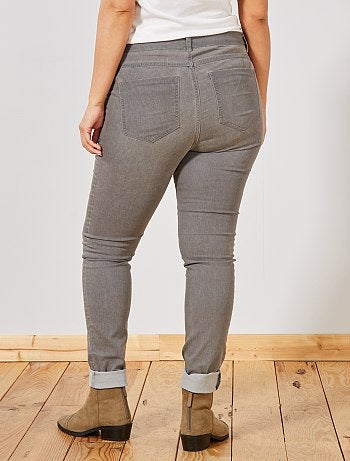 Skinny jeans met 5 zakken en push-up-effect L32 - Kiabi