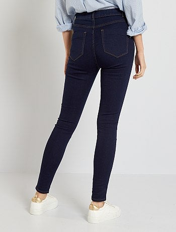 Skinny jeans met een gulp met knopen - Kiabi
