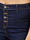     Skinny jeans met een gulp met knopen afbeelding 6
