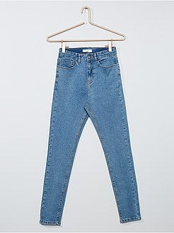 Skinny jeans met een hoge taille - Kiabi