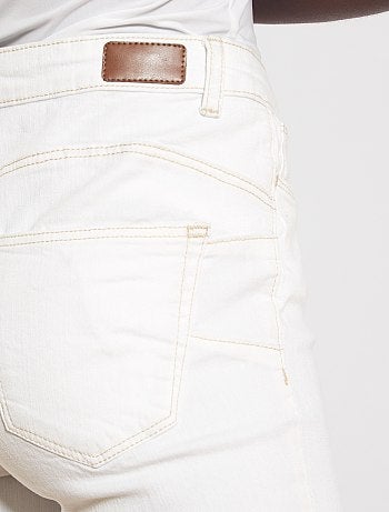 Skinny jeans met een hoge taille, lengtemaat 28 - Kiabi