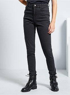 Skinny jeans met een hoge taille - Kiabi
