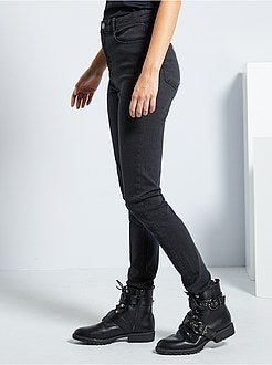 Skinny jeans met een hoge taille - Kiabi