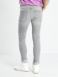 Skinny jeans met geplooid effect - Kiabi