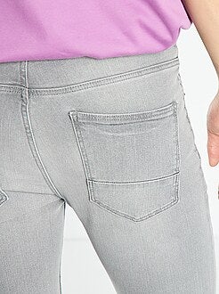 Skinny jeans met geplooid effect - Kiabi