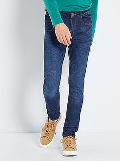 Skinny jeans met geplooid effect - Kiabi