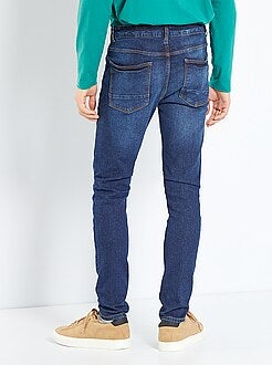 Skinny jeans met geplooid effect - Kiabi