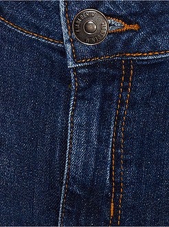 Skinny jeans met geplooid effect - Kiabi