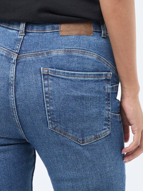 Skinny jeans met hoge taille - L30 - Kiabi