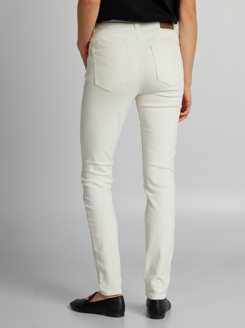 Skinny jeans met hoge taille - L30 - Kiabi